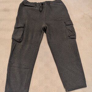 Preowned - Timberland Weathergear Cargo Sweatpants (Grey) Size Large